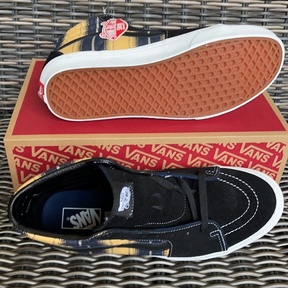 Vans Sk8-Hi Denim Stripes Black/True White WMNS - Picture 5 of 16